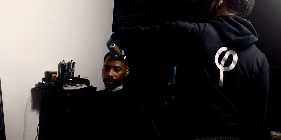 adult haircut.